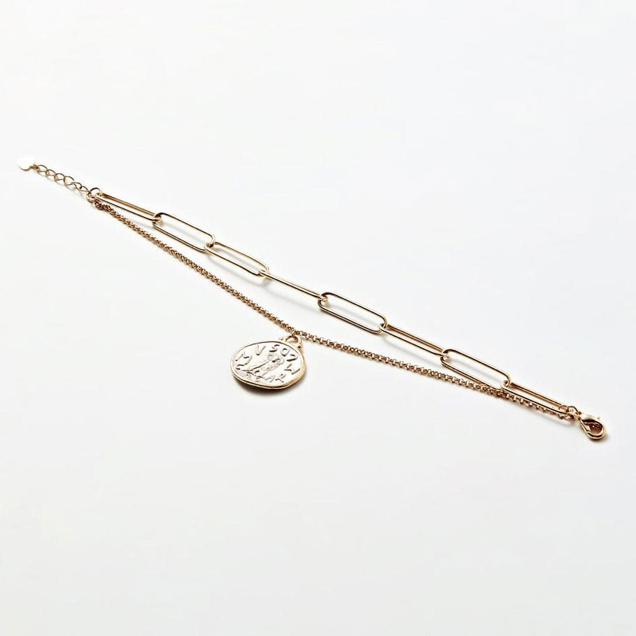 RE-CO'DE オウル ダブルネス シルバー ブレスレット / RE-CO'DE OWL LARGE DOUBLENESS SILVER BRACELET