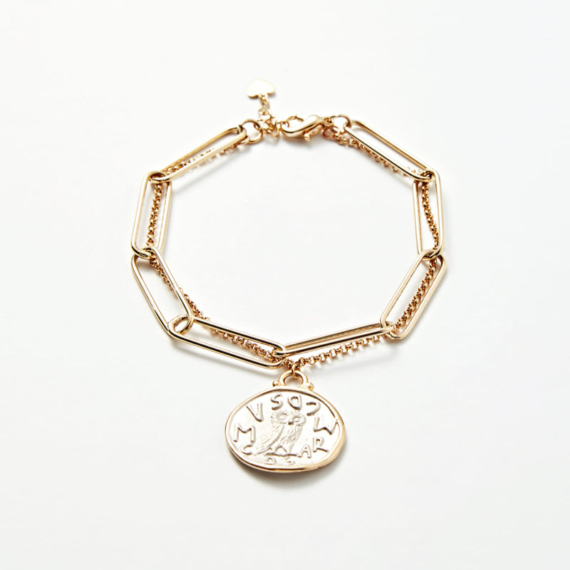 RE-CO'DE オウル ダブルネス シルバー ブレスレット / RE-CO'DE OWL LARGE DOUBLENESS SILVER BRACELET