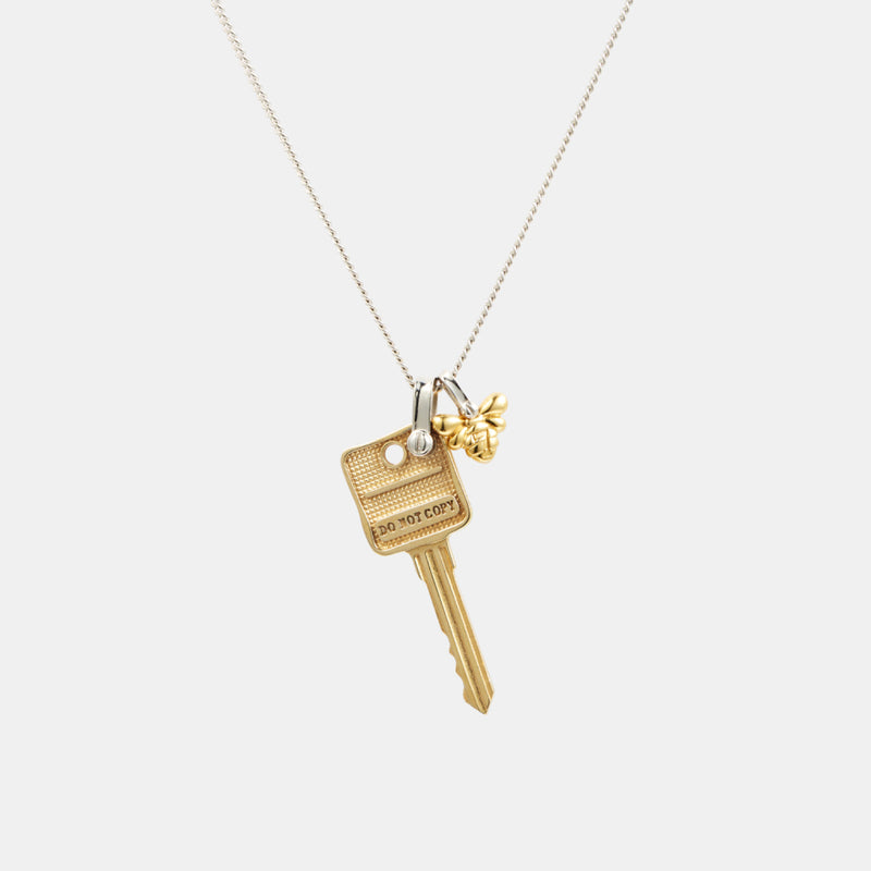 MASTER サウナ キー コンビ シルバー ネックレス / MASTER Sauna Key Combi Silver Necklace