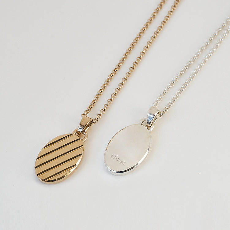 ルミエール オーヴァル ネックレス:ゴールド / LUMIERE OVAL NECKLACE - GOLD