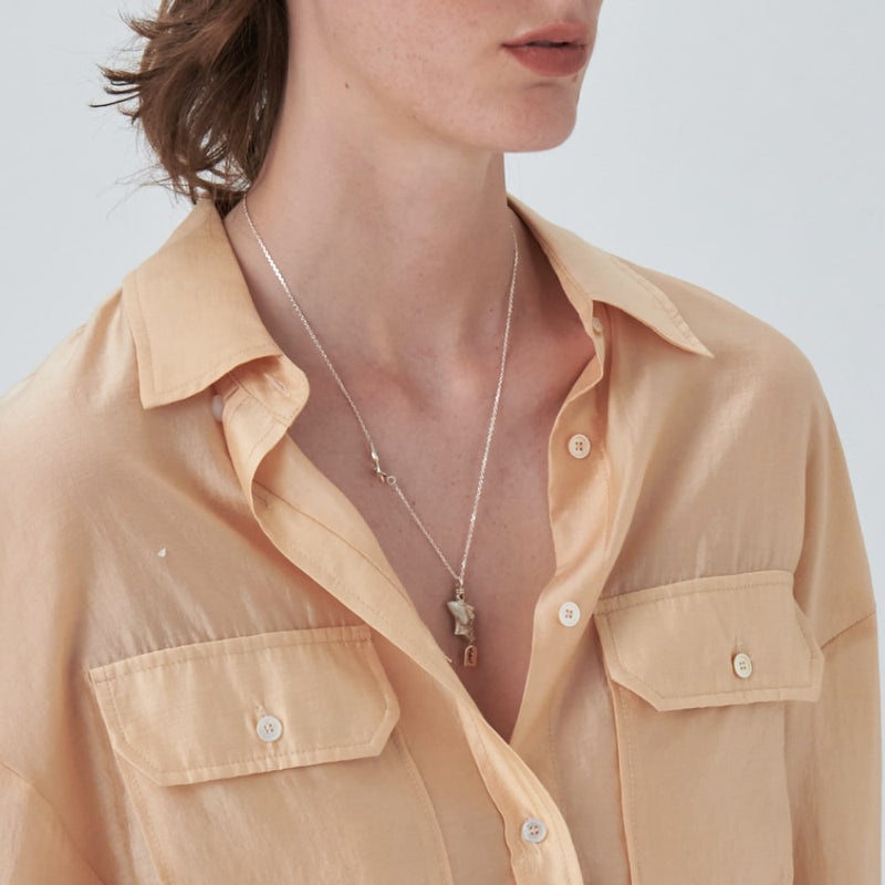 Buddy クラッシー マット ネックレス / BUDDY CLASSY MATT NECKLACE
