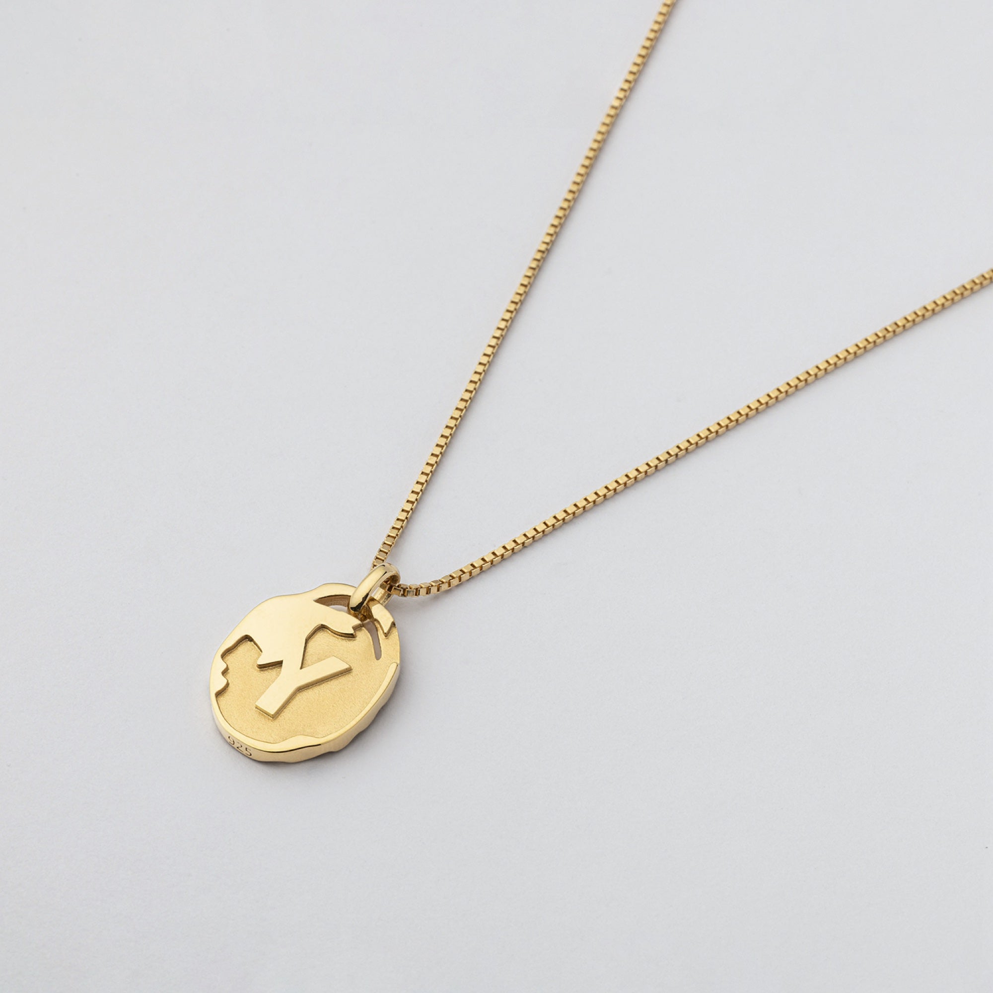 ERROR BETTER ERR イニシャル シルバー ネックレス / ERROR BETTER ERR INITIAL SILVER NECKLACE
