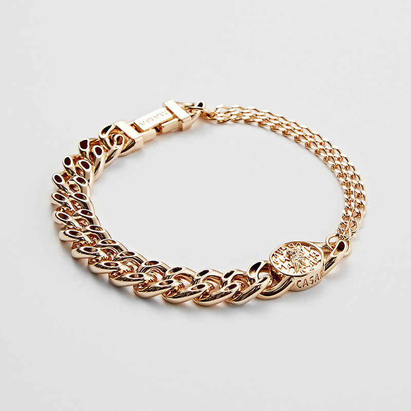 RE-CO'DE No.5 ホロー コイン アンクレット:イエロー / RE-CO'DE NO.5 HOLLOW COIN ANKLET - YELLOW