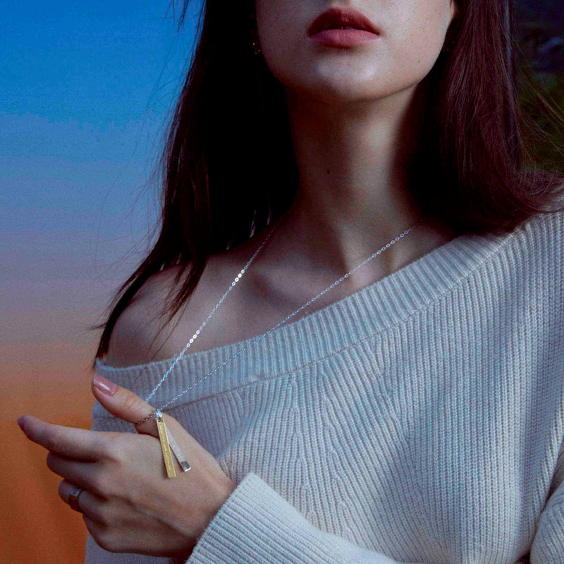 GRIP G2 グラフィティ シリアル シルバー ネックレス / GRIP G2 GRAFFITI SERIAL SILVER NECKLACE