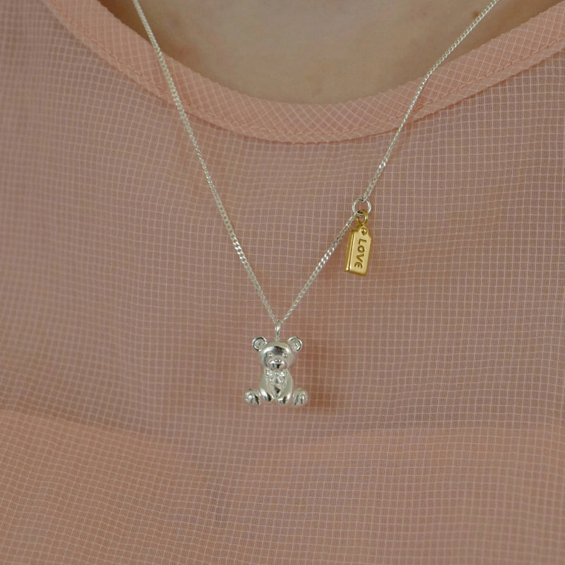 テディ ベア ネックレス / Teddy Bear Necklace
