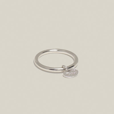 ロールハー タグ リング:シルバー / lorher tag Ring (Silver)