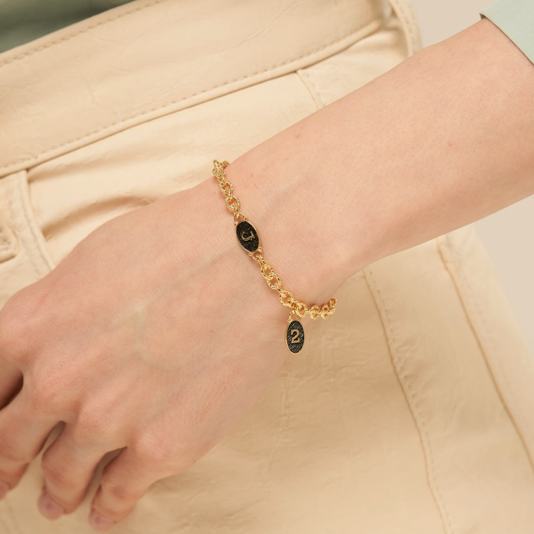 RE-CO'DE V2 ブラック ベルベット フォークロア ブレスレット / RE-CO'DE V2 BLACK VELVET FOLKLORE BRACELET