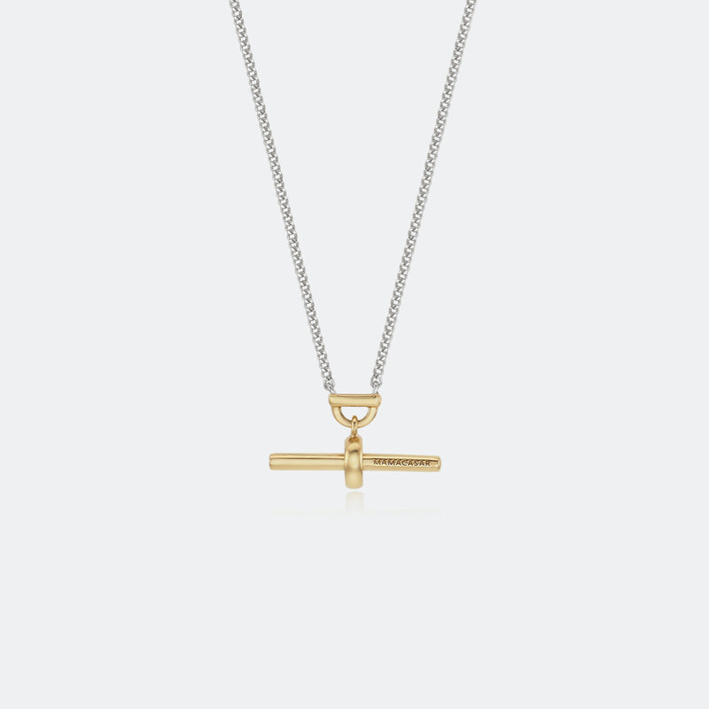 AVIROD オリジナル ローイング シルバー ネックレス:コンビ / AVIROD ORIGINAL ROWING SILVER NECKLACE - COMBI
