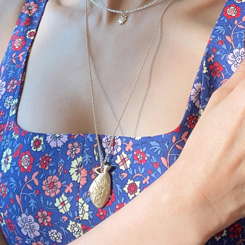Like A Flower 花瓶 ネックレス / Like A Flower Vase Necklace