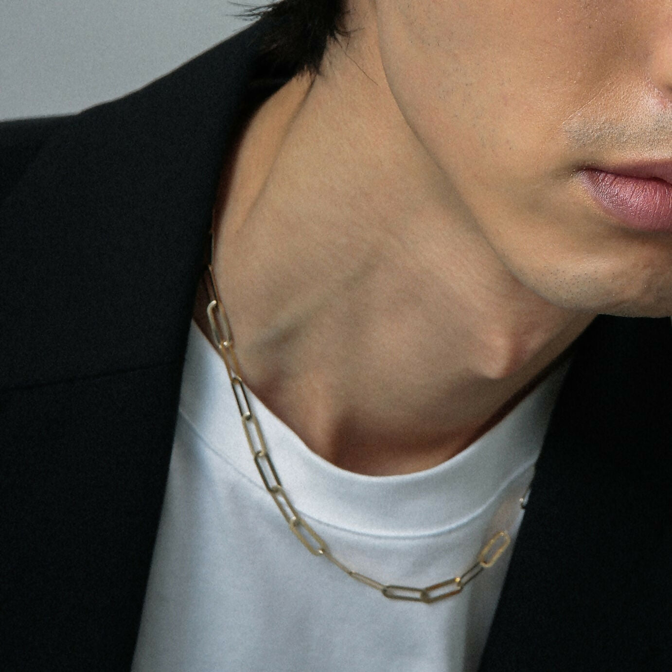 K10 ボーイフレンド クリップチェーンネックレス / 10K BF clip chain necklace