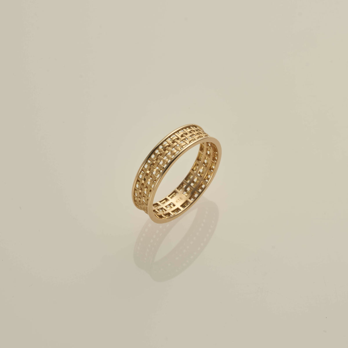 K18 バンブーリング / 18K bamboo ring | アモンズ