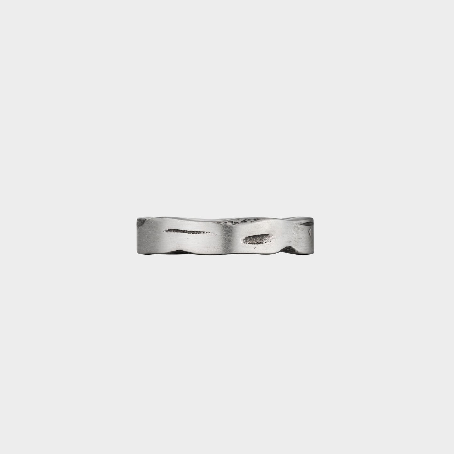 シルバー 0XIV アンティーク テクスチャー リング / SILVER 0XIV ANTIQUE TEXTURE RING