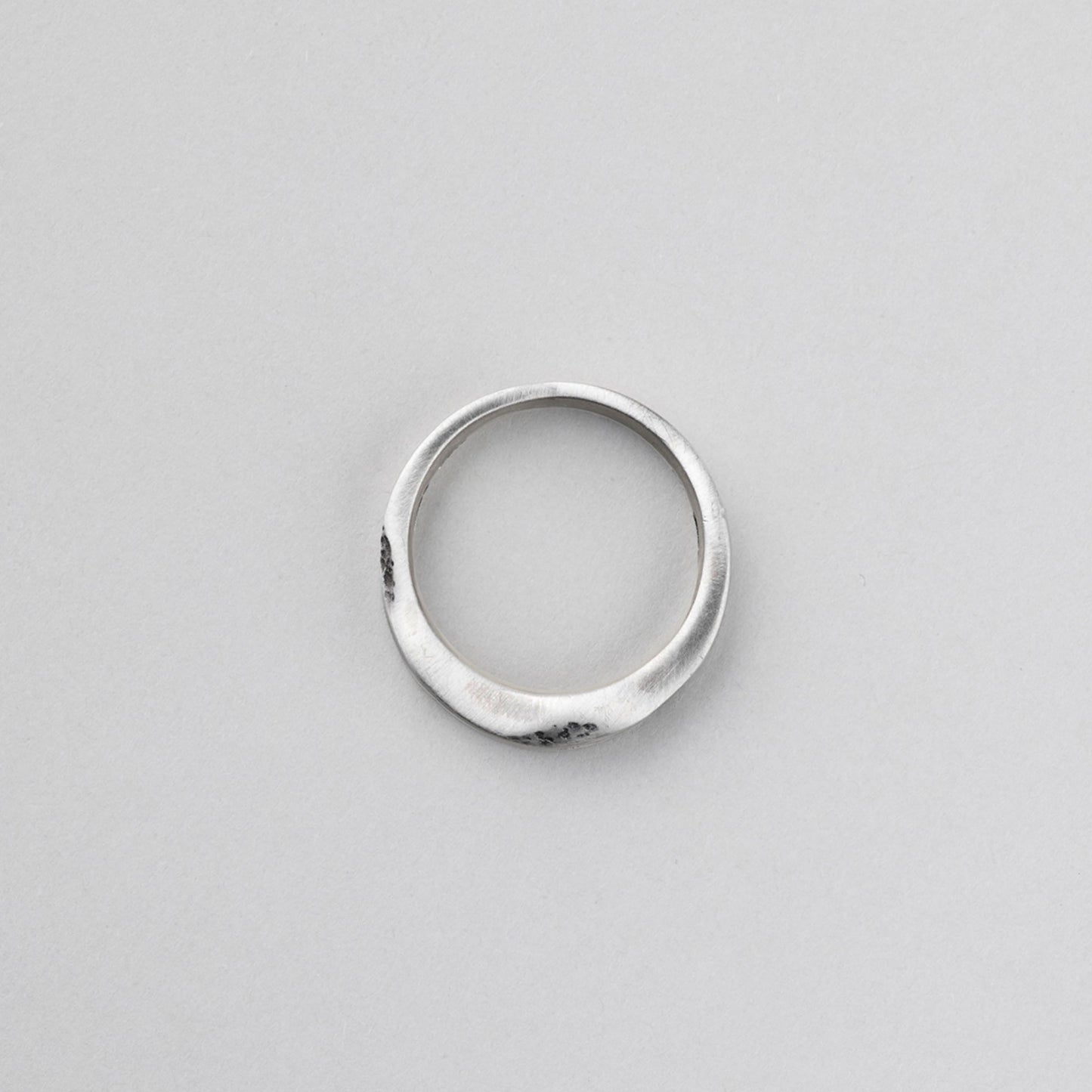 シルバー 0XIV アンティーク テクスチャー リング / SILVER 0XIV ANTIQUE TEXTURE RING