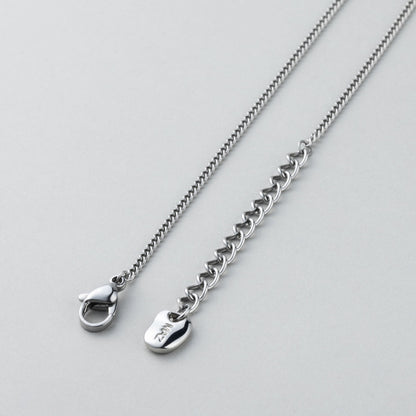 シルバー 0XIV スクエア ネックレス / SILVER 0XIV SQUARE NECKLACE