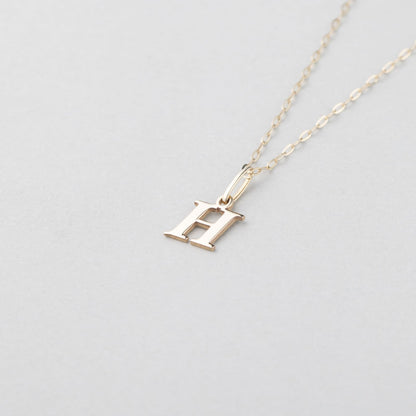 K10 プチ レタリング ペンダント / 10K Petit Lettering Pendant