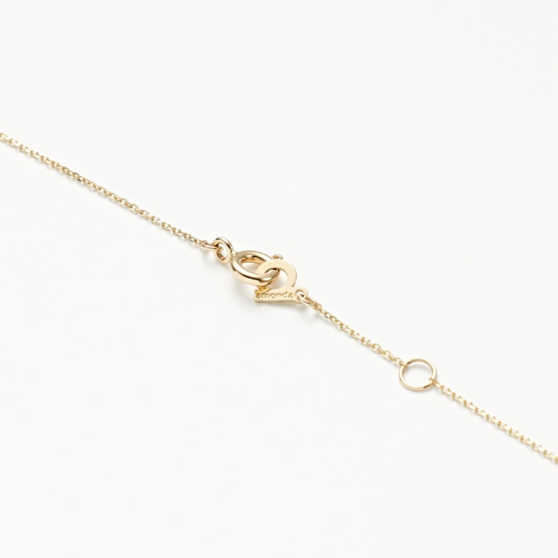 K10 プチ パヴェ ハート ネックレス / 10K Petit Pave Heart Necklace