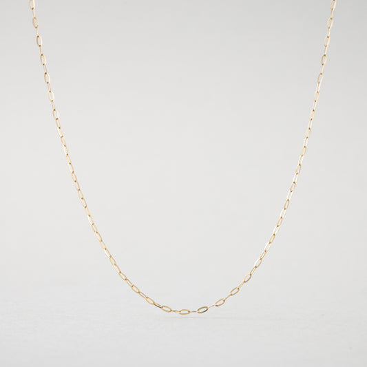 K10 ベーシック シングル チェーン ネックレス / 10K Basic Single Chain Necklace