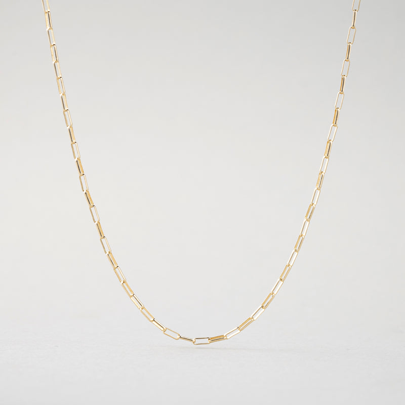 K10 ベーシック シングル チェーン ネックレス / 10K Basic Single Chain Necklace