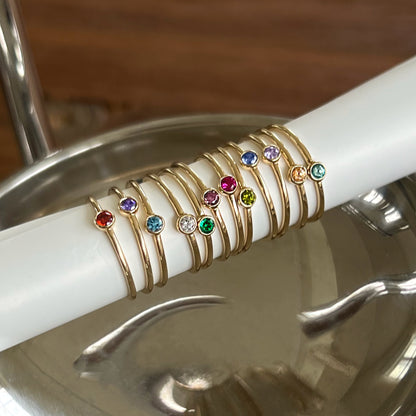 K10 誕生石 リング / 10K Birthstone Ring