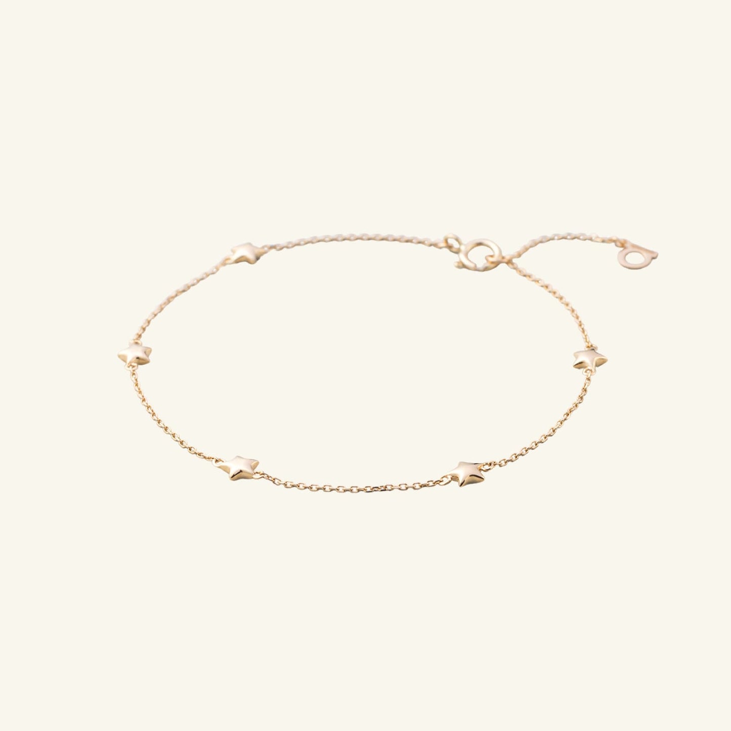 K14 K18 スター バルーン ブレスレット / 14K 18K Star Balloon Bracelet