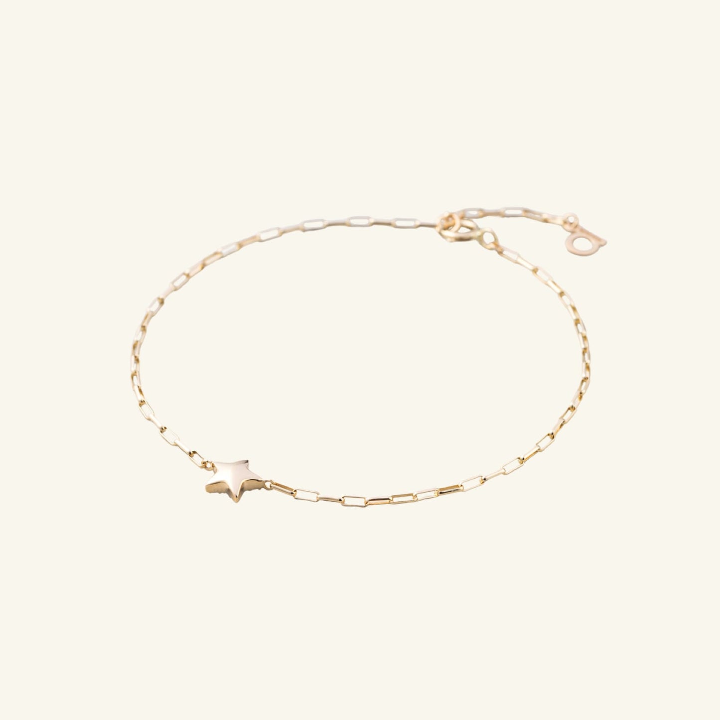 K14 K18 スター バルーン ダブル ウェイ ブレスレット / 14K 18K Star Balloon Double Way Bracelet