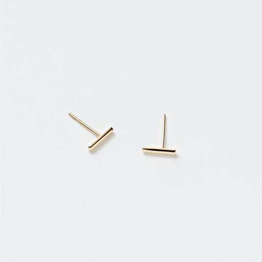 K14 シンプル スティック ピアス / 14K Simple Stick Earring