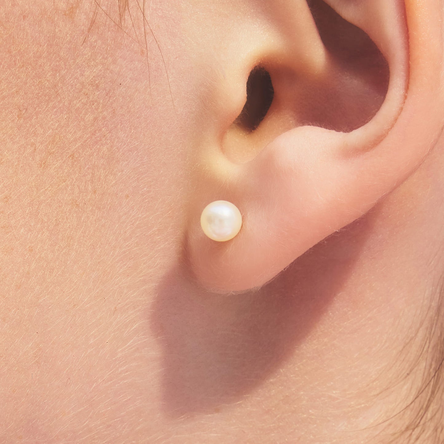 K14 アコヤ パール ピアス / 14K Akoya Pearl Earrings