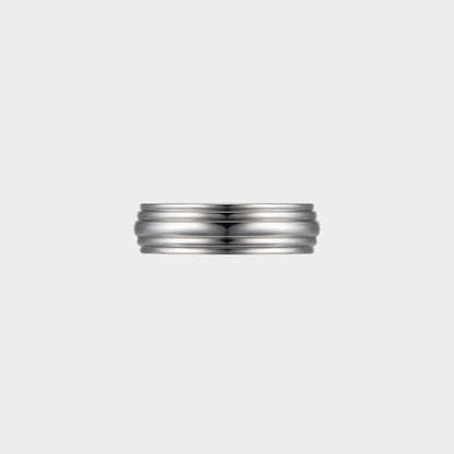 サージカル ライン テクスチャー リング / SURGICAL STEEL LINE TEXTURE RING