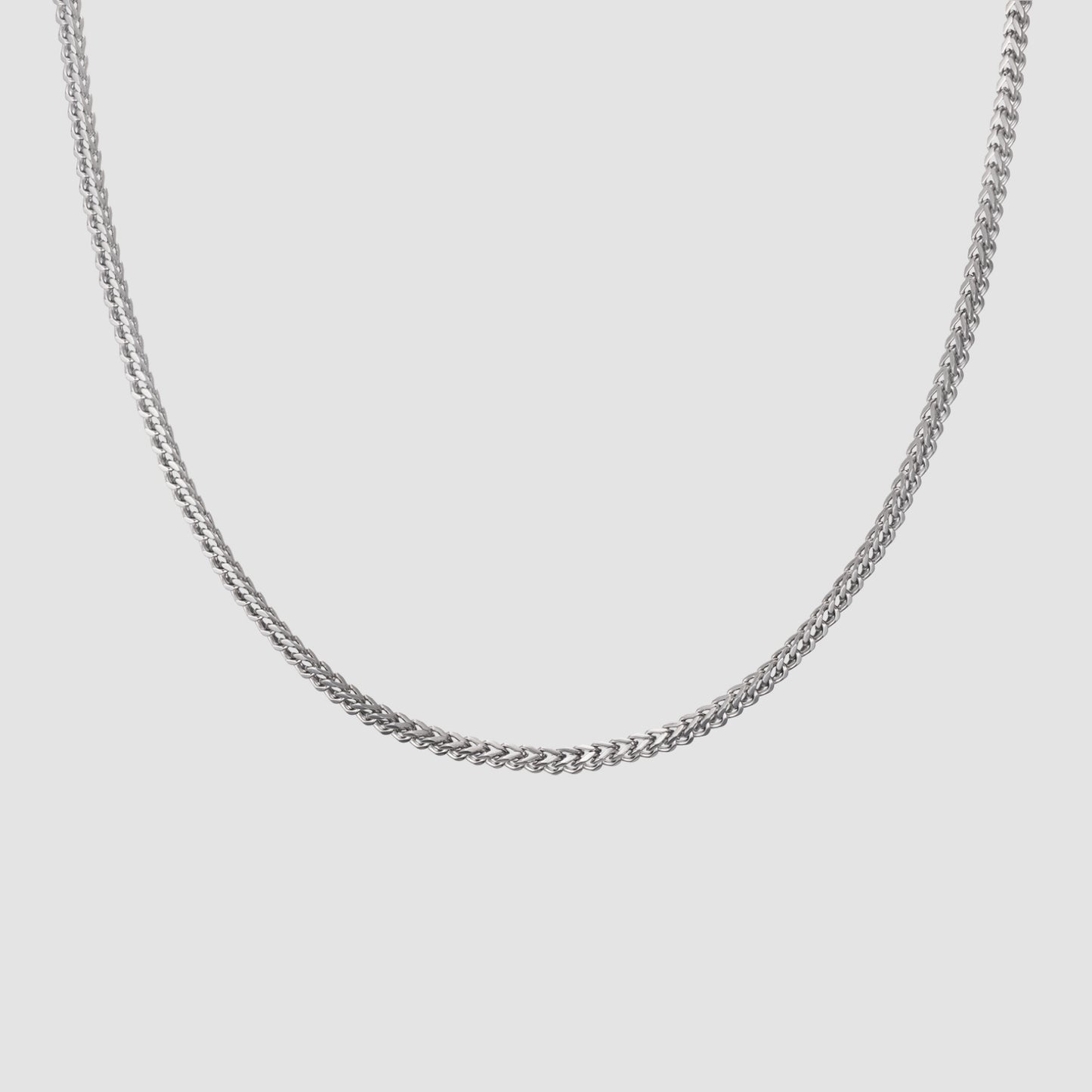 サージカル ベーシック ボックス チェーン ネックレス / SURGICAL STEEL BASIC BOX CHAIN NECKLACE