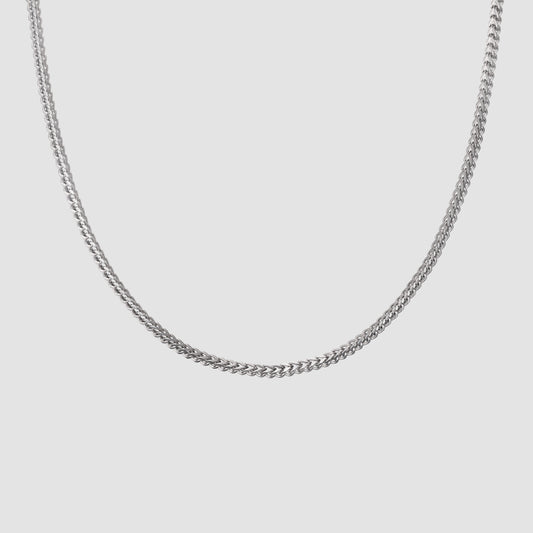 サージカル ベーシック ボックス チェーン ネックレス / SURGICAL STEEL BASIC BOX CHAIN NECKLACE