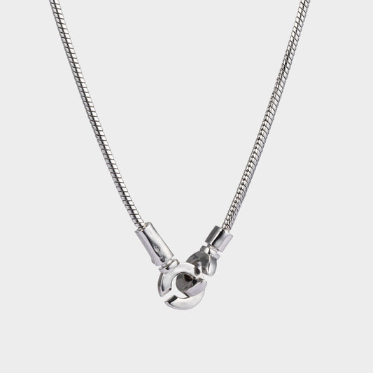 インフィニティ スネークチェーン ネックレス / INFINITY SNAKE CHAIN NECKLACE