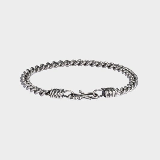 シルバー アンティーク エスフック ブレスレット / SILVER ANTIQUE S HOOK BRACELET