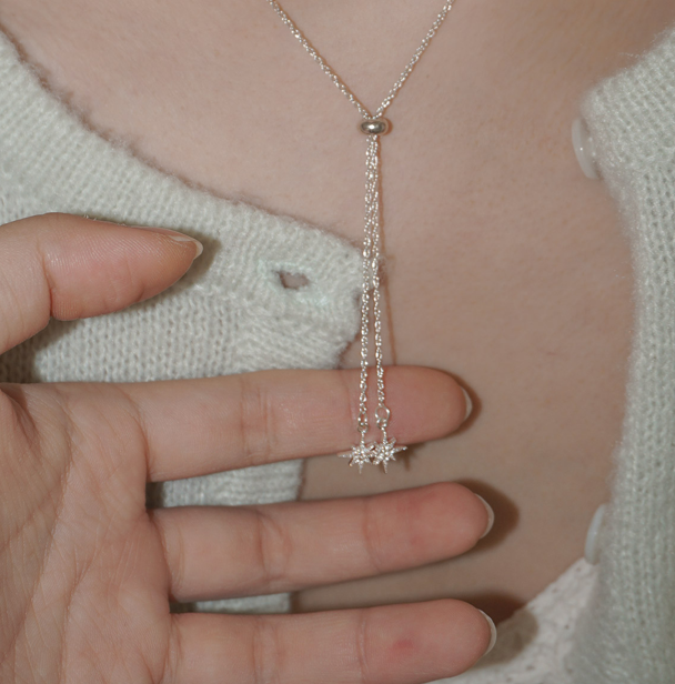 TWO STARLIGHT NECKLACE