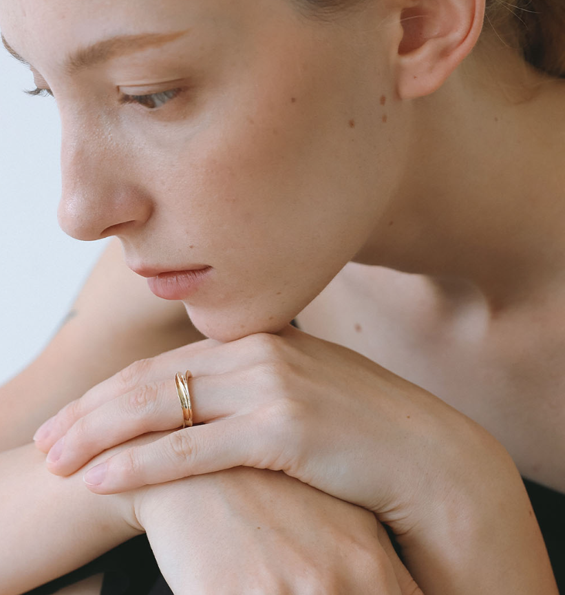 サンドデューン ツイストリング ゴールド