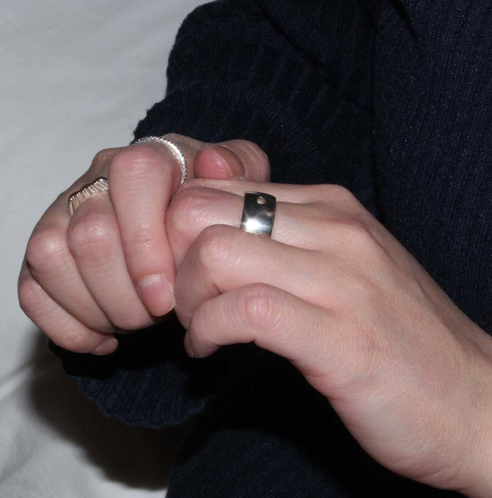 heart bold ring