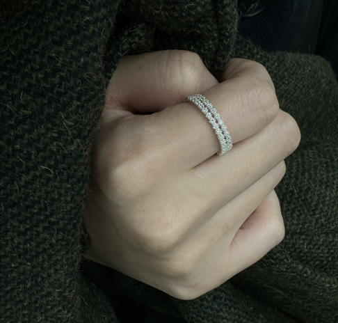 Eternity Silver Ring