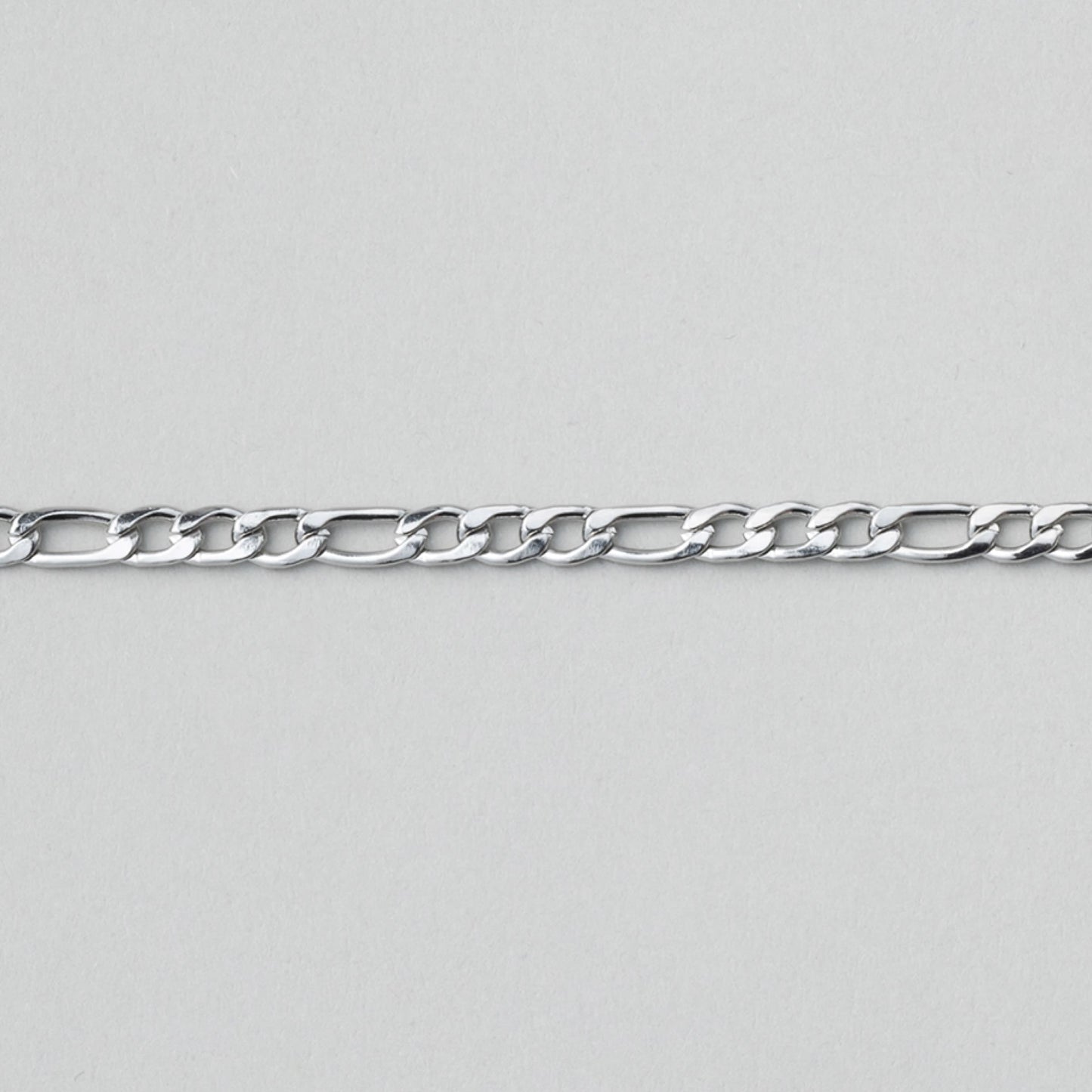 サージカル ベーシック フィガロ チェーン ネックレス / SURGICAL STEEL BASIC FIGARO CHAIN NECKLACE