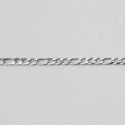 サージカル ベーシック フィガロ チェーン ネックレス / SURGICAL STEEL BASIC FIGARO CHAIN NECKLACE