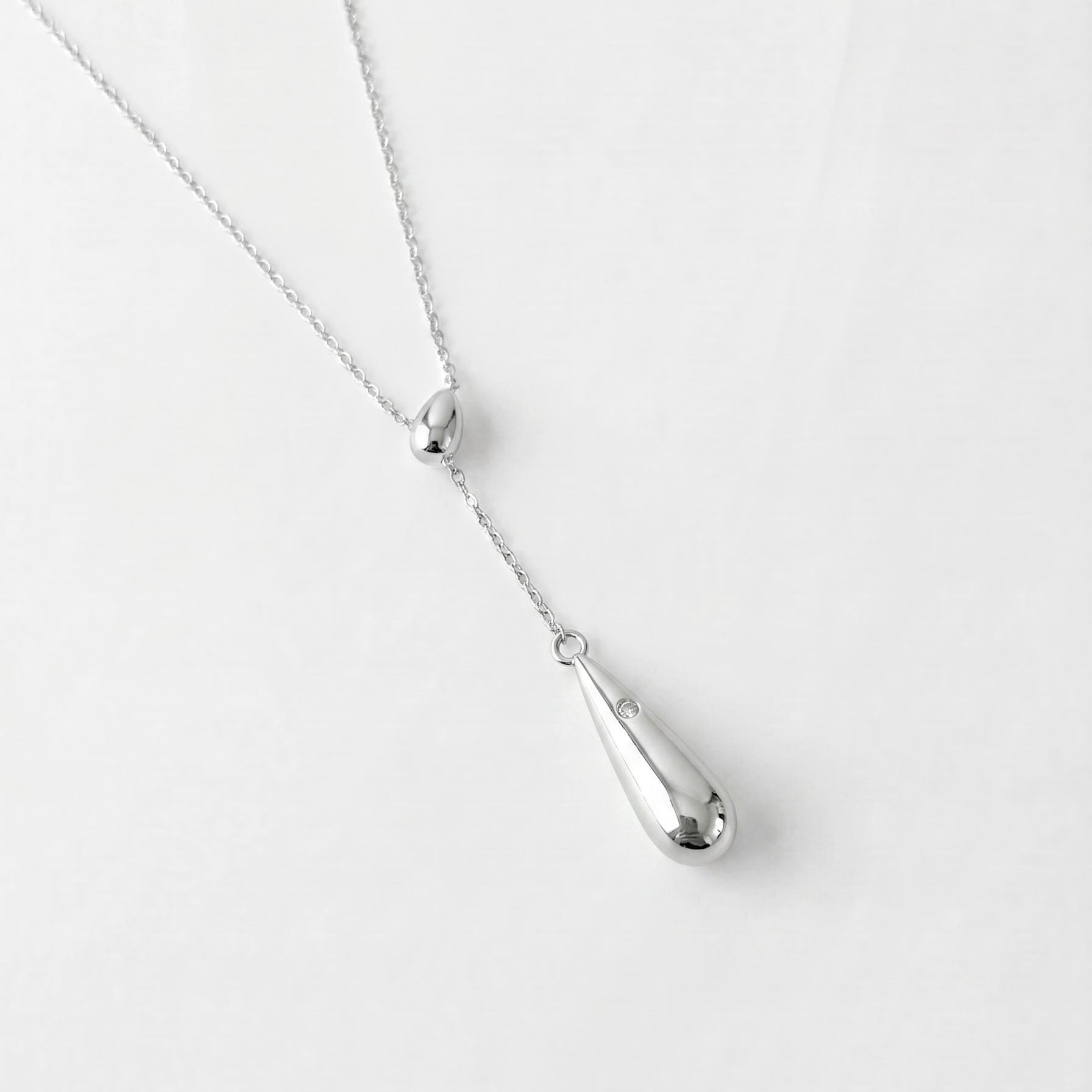2 Water Drop Necklace