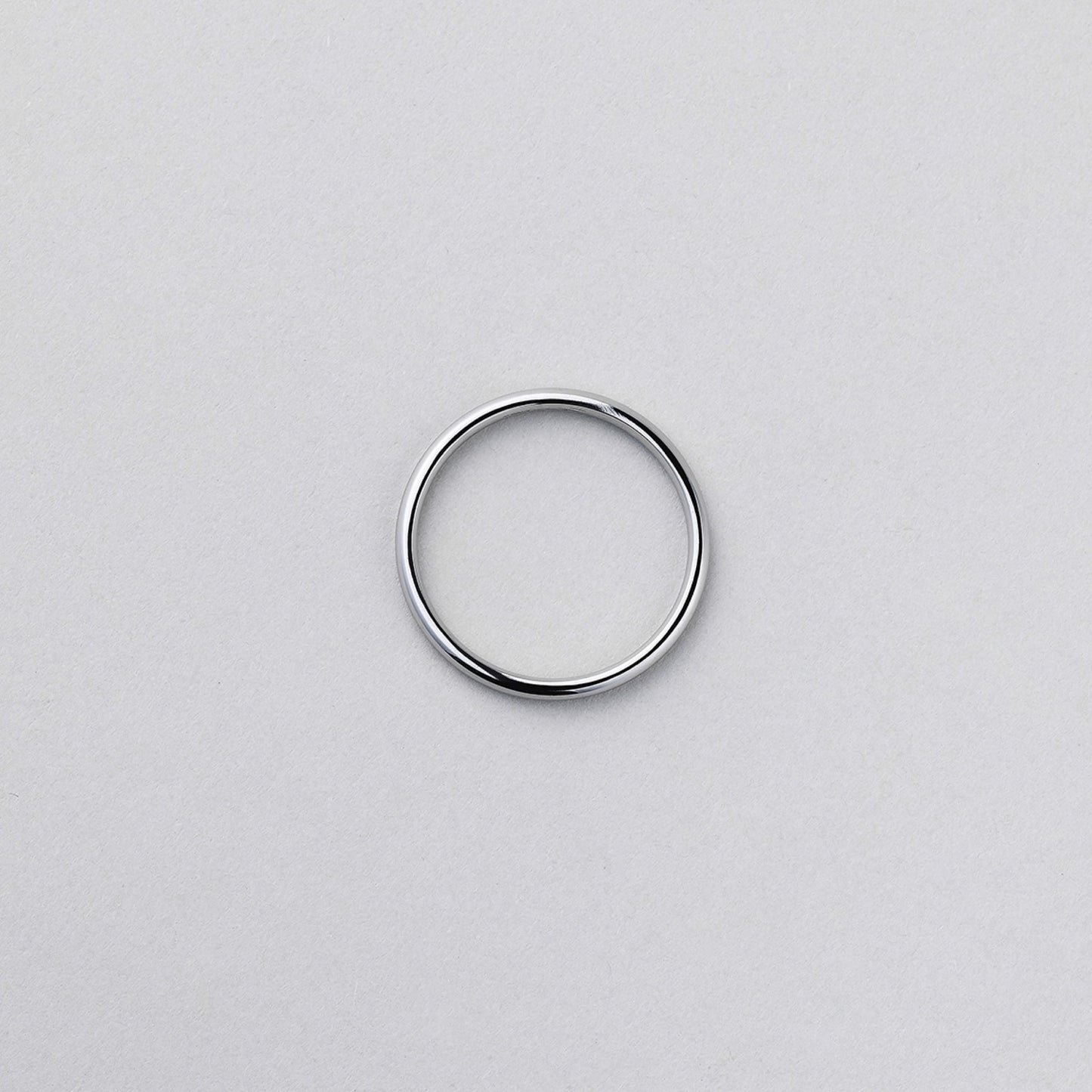 サージカル ラウンド ベーシック リング / SURGICAL STEEL ROUND BASIC RING