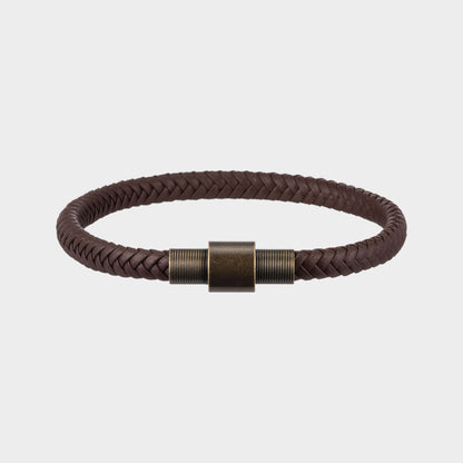 アンティーク ナット レザー ブレスレット / ANTIQUE NUT LEATHER BRACELET