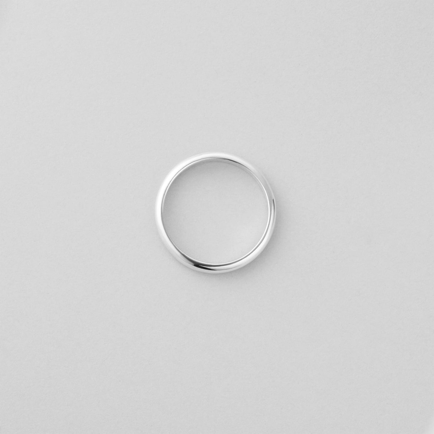 シルバー ラウンド ベーシック リング 2mm / SILVER ROUND BASIC RING 2mm