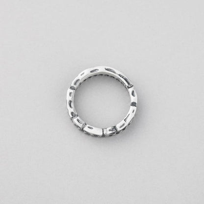 シルバー チェーン レイヤード リング / SILVER CHAIN LAYERED RING