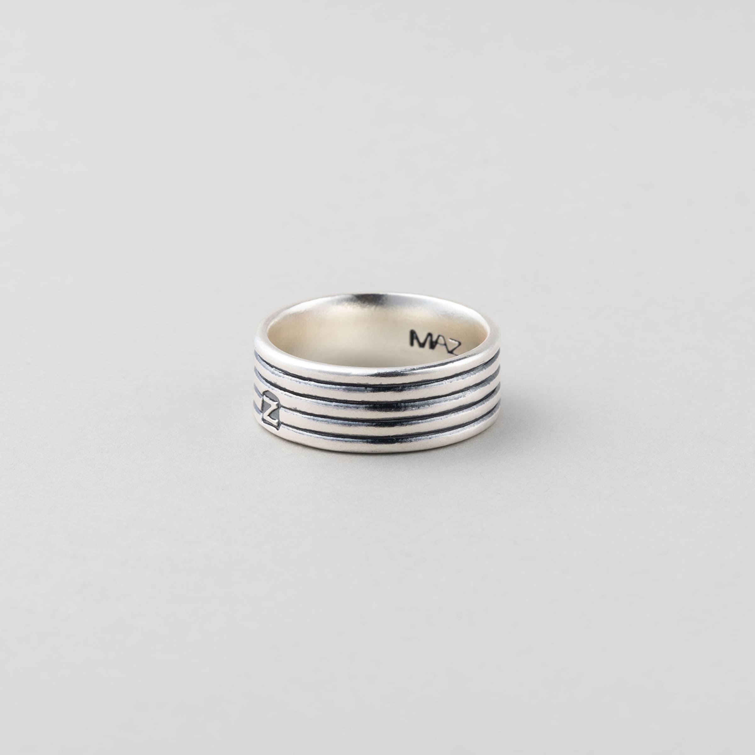 シルバー ライン テクスチャ リング / SILVER LINE TEXTURE RING