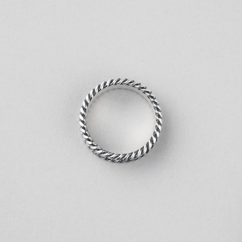 シルバー プラネット パターン リング - ラージ / SILVER PLANET PATTERN RING - LARGE