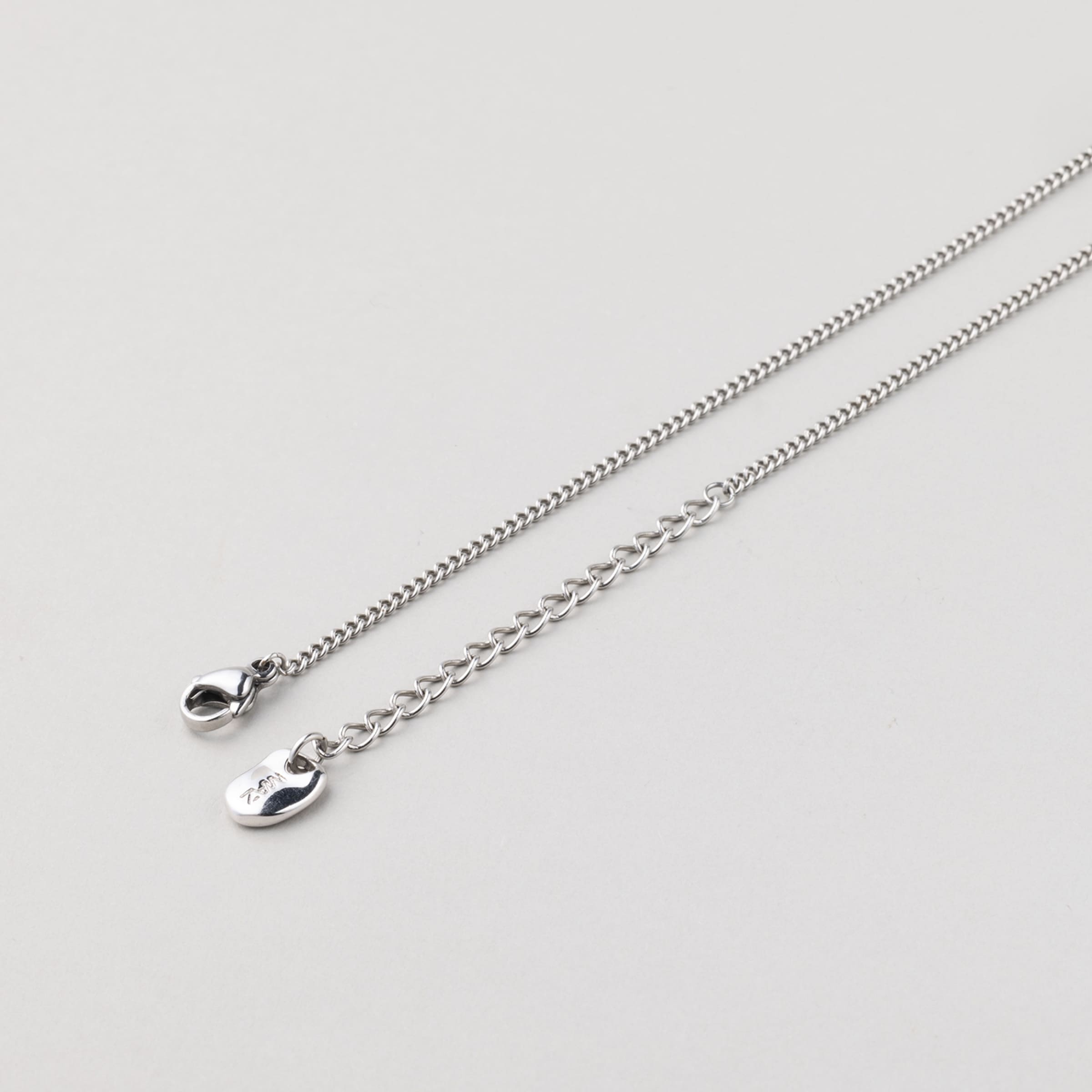 シルバー レタリング 2WAY ネックレス / SILVER LETTERING TWO WAY NECKLACE