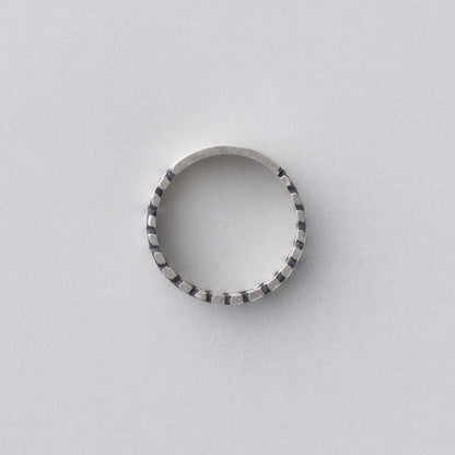 シルバー フラット チェーン リング / SILVER FLAT CHAIN RING