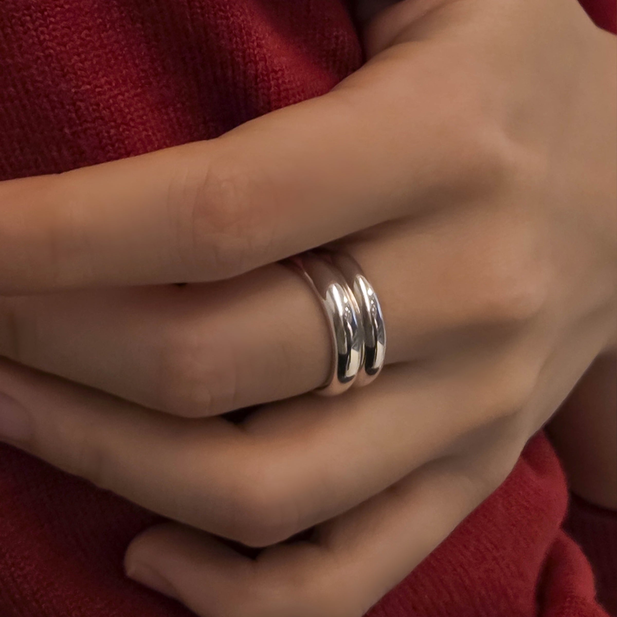 シルバーベーシックラウンドリング/Silver Basic Round Ring