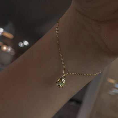 K14 タイニー オパール ラウンド ブレスレット / 14K Tiny Opal Round Bracelet