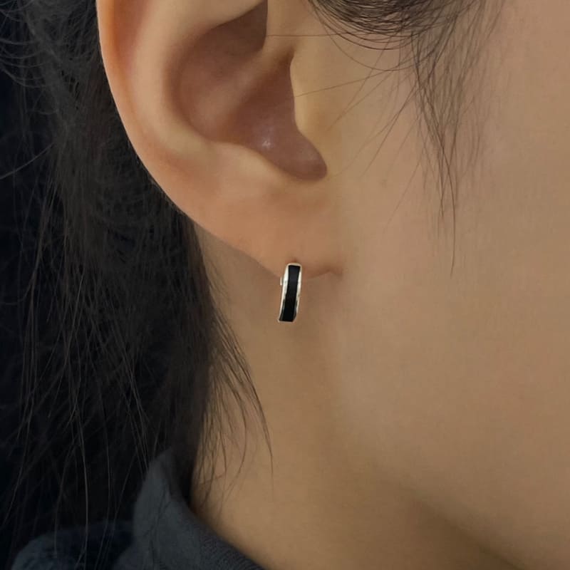 シルバー デイリー ワンタッチ ピアス 4種 / Silver Daily One-Touch Earrings (4 Types) | アモンズ